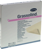 GRASSOLIND Salbenkompressen 10x10 cm steril