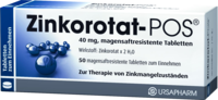 ZINKOROTAT POS magensaftresistente Tabletten